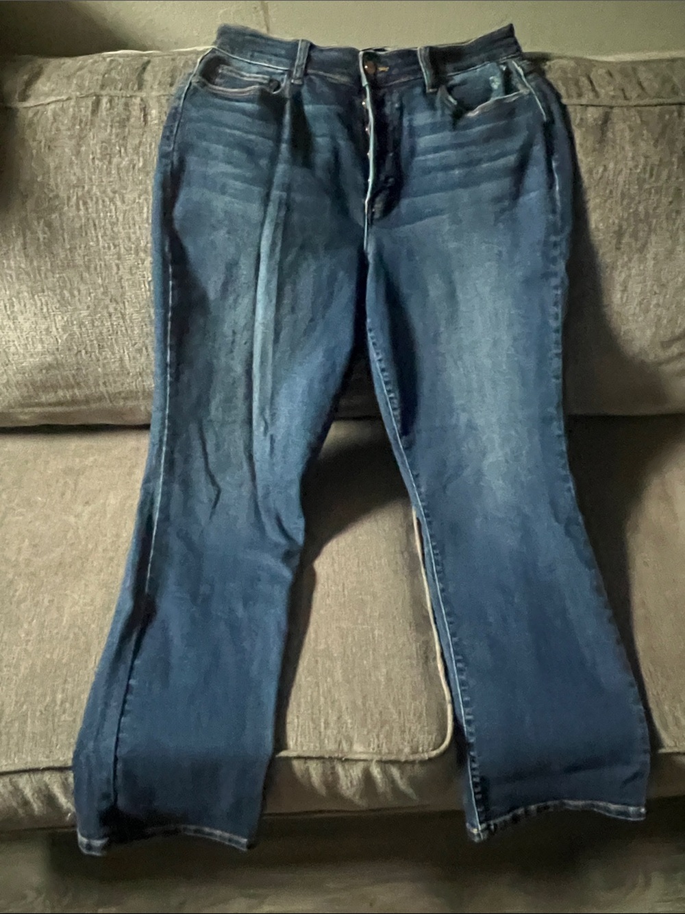 Judy Blue Medium/Dark Blue Boot Cut Jeans